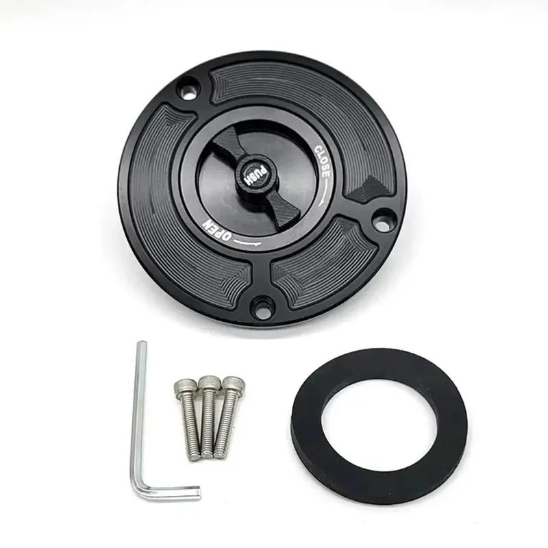Motocycle CNC Fuel Tank Cap Cover For Kawasaki Z650 2017-2019 Z800 2013-2019 Z1000 2007-2017 Z750 /R 2007-2012