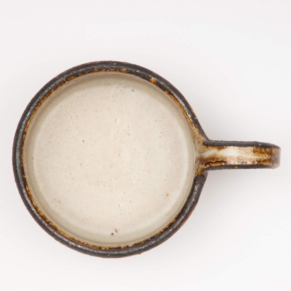 Marui Seito Shigaraki Ware Hechimon Soup Mug with White Tag