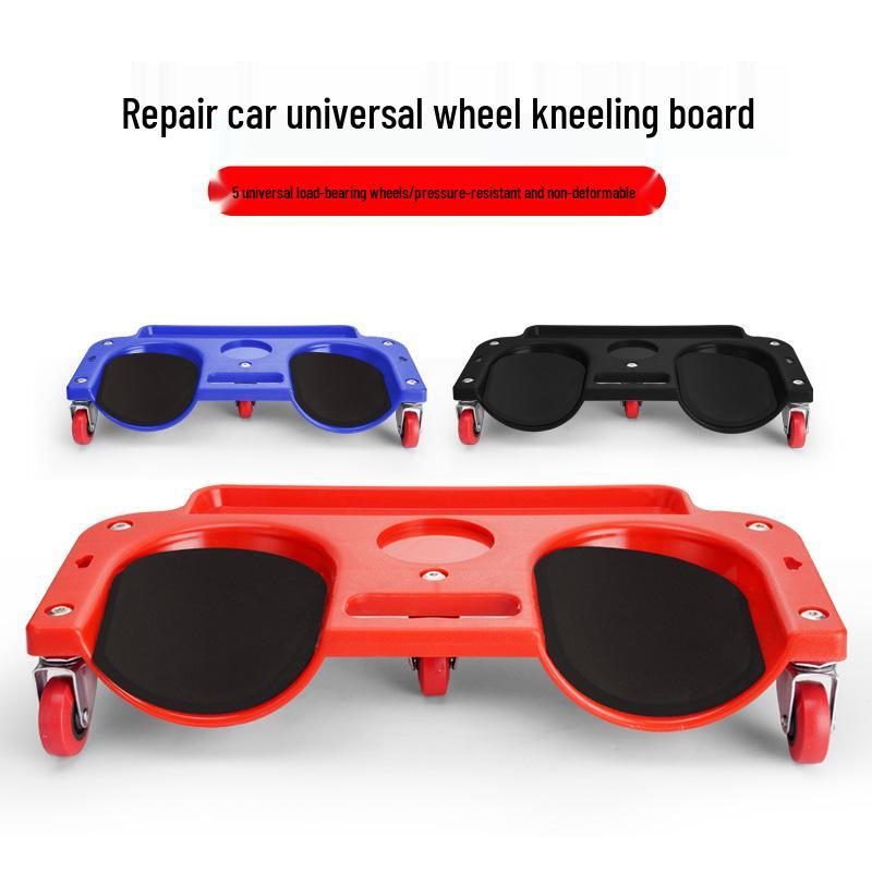 Universal Kneeling Board with Wheels - Construction Floor Tile Knee Pads Roller