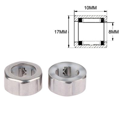2Pcs Ewc1008 Stainless One Way Bearing 10X17X 8Mm Fishing Gear Bearing Ewc1008