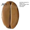 Coffee Bean Keychain Squeeze Toy Realistic Food Healing Sensory Slow Rebound Office Desk Stress Shape Decompression Tool Portable Bag