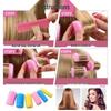 Large Soft Foam Magic Hair Rollers - No Heat Styling Curlers