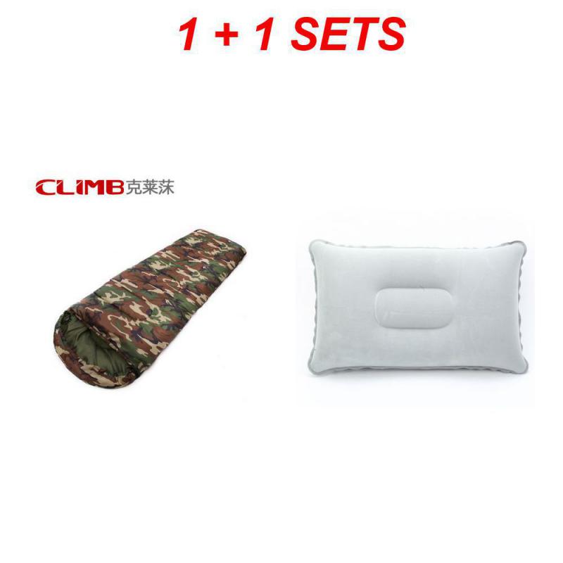 Sac de dormit pentru camping, ușor, 4 sezoane, plic cald, rucsac, sac de dormit de iarnă, din bumbac, în aer liber