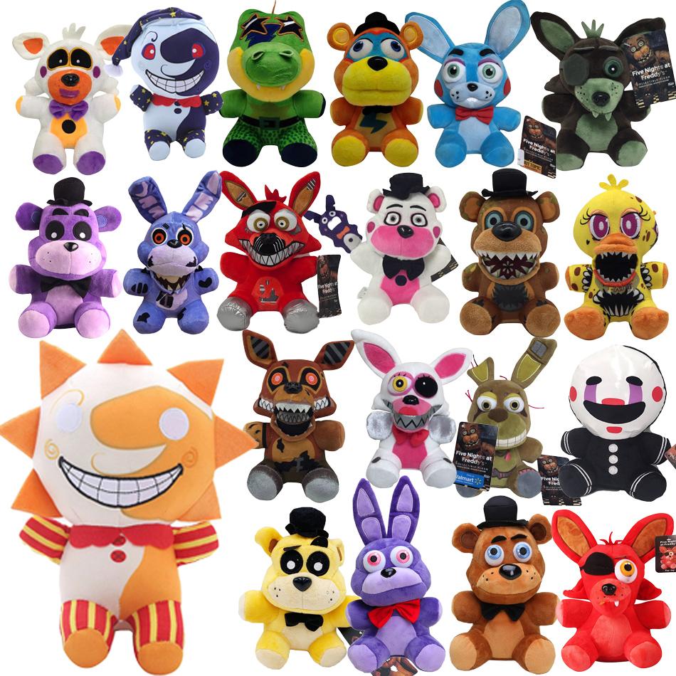 2026 Pět nocí u Freddyho Fnaf Plyšáci Roztomilé Hračky Panenka Medvěd Bonnie Liška Kreslené Plyšové Panenky Freddy Hračky Pro Děti Fanoušky Dárky