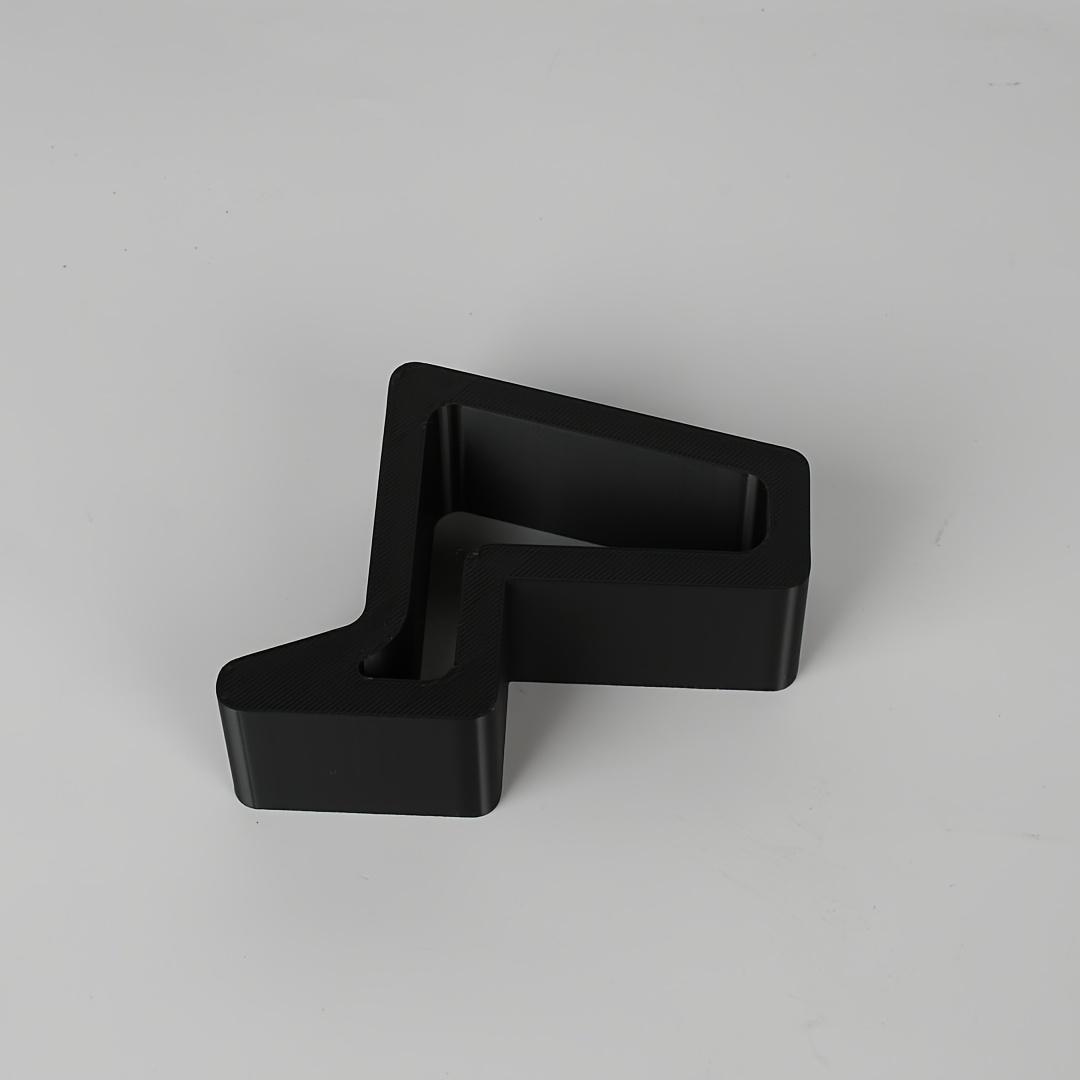

1pc Door Stopper - Heavy-Duty Window & Door Wedge with Non-Slip Base, Easy Installation, for Home, Office, Bathroom, Kitchen чорний