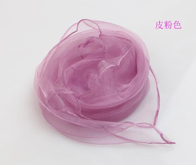 45x45cm Mädchen Lieblich Mulit Farben Mode Einfarbig Quadratisch Chiffon Halstuch Kopftücher Für Halloween Kostüm Party Verkleidung
