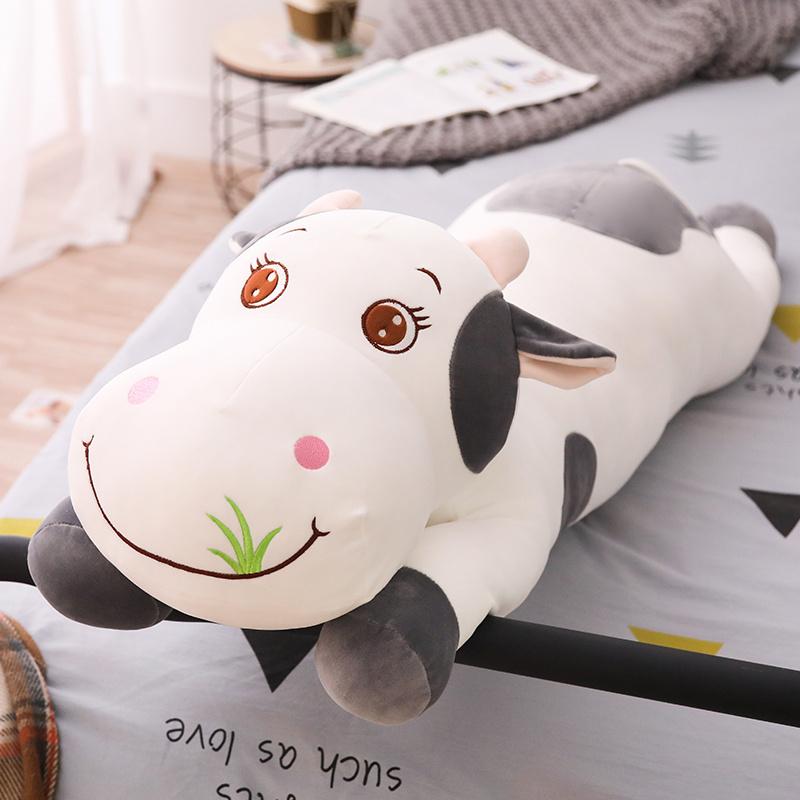 110cm Large Size Cute Cows Stuffed Plush Toy Comfortable Soft Toy for Birthday Present