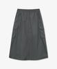 Supra Damen Seitenbänder Langer Rock (Grau)