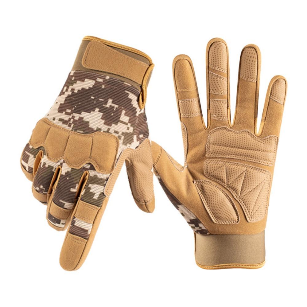 Neue Handschuhe Vollfinger taktisch Reiten Outdoor-Sportarten Camouflage Touchscreen Schutz Trainingshandschuhe