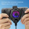 DL05 Mobile Phone Blade Digital Display Radiator 9 Portable Back Clip Phone Cooling