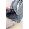 Women Straight Leg Denim Jeans Casual Solid Color Cotton Blend High Waist Daily Streetwear Long Pants