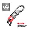 For Lexus Luxury Men Women Metal Key Chain Fashion Keychain Key Ring Holder RX350 IS250 CT200h ES250 ES300h NX300h IS200 GS300 JU5