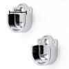 Clothes Tube Support Tube Round End Wall Mount Wardrobe Rail Hanger