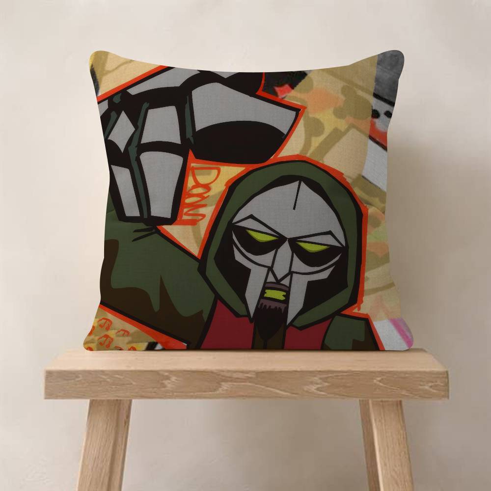 Rapper MMF cool DDoom Madlib Pillowcase toon Gift Cushion Cover Bedroom Home Sofa Chair Seat Decor pillow case