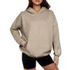 Fashionable Women's Loose Casual Daily Plus Size Long-sleeved Hooded Sweatshirt