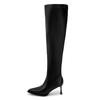 2025 Early Fall Boots Over Knee Boots Pointed High Heel Sexy Hottie Small Elastic Skinny Boots Women.