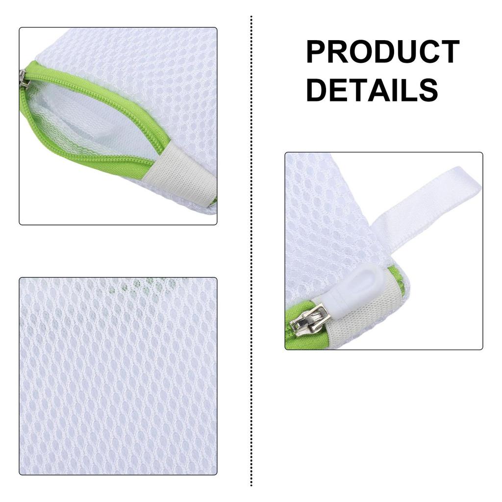 4 Pack Laundry Pod Storage Bags with For Durable Polyester Mesh for Easy Laundry Pod Dissolving and Protection