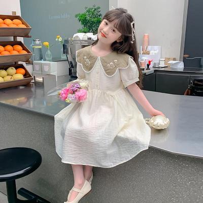 Girls' Summer Chiffon Princess Dress