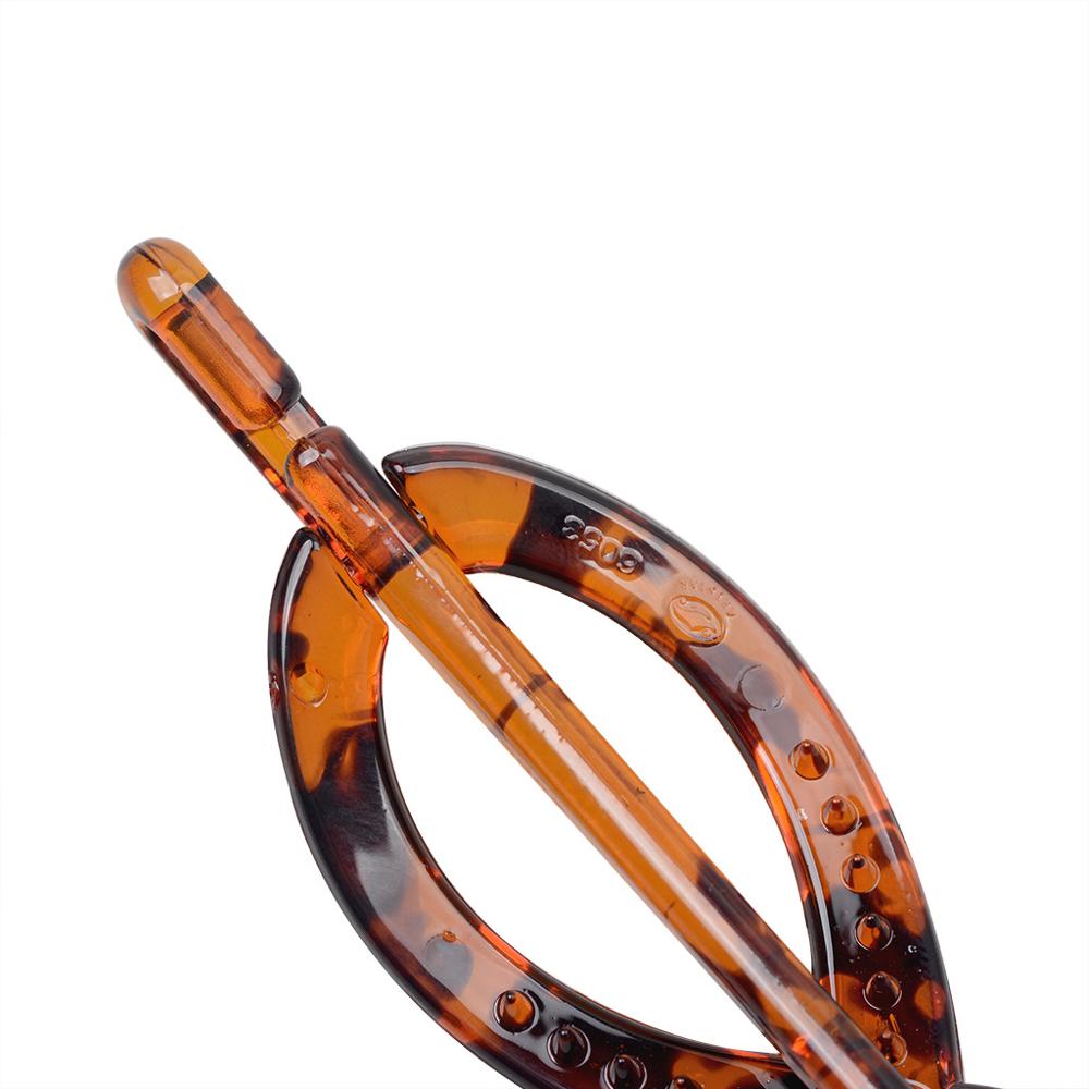 Resin Spray Painting Hairpins Girl Banana Barrettes Clip Style for Elegant Female Hair Clip 8 Shape Hair Accessories