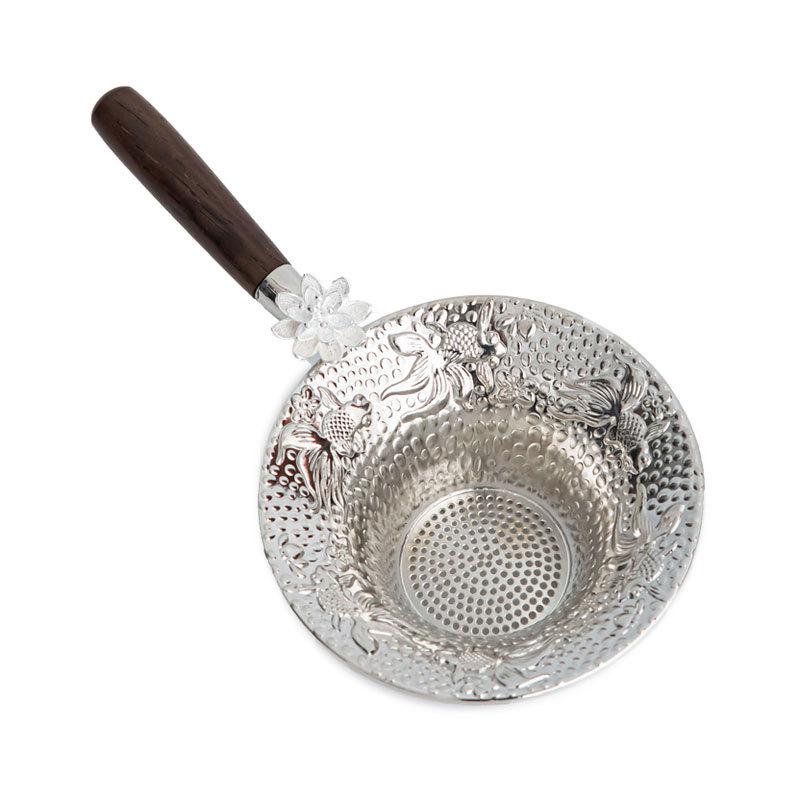 Stainless Steel Tea Infuser & Strainer Mesh Funnel Separator