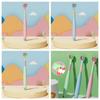 Tongue Scraper Three Sided Children Toothbrush Deep Oral Baby Oral Cleaner  Student