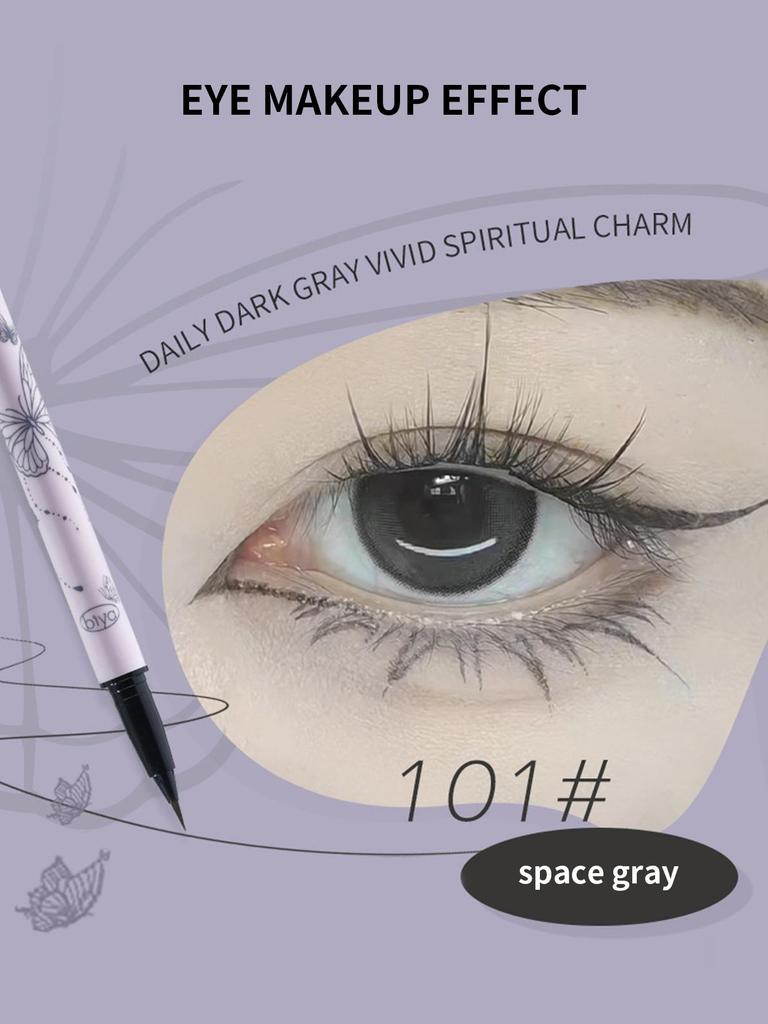 Biya Lower Eyelash Pencil Extra Fine Tip Smoothly Outlines The Lower Eyelashes Under The Eye Bags Eyeliner
