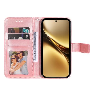 For Vivo X200 Pro 5G Case Floral Pattern PU Leather Wallet Stand Phone Cover