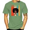 Proud Melanin Black Girls T-Shirt For Women Afro Hair Queens Tee Gift Vintage