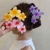 Flower Shark Clip For Women, Versatile Hair Tie, Fashionable Flower Headpiece, Large Clip Style Hair Accessory