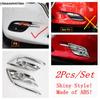 Chrome Front Rear Fog Light Lamp Door Handle Bowl Grille Strip Rearview Mirror Cover Trim For Mazda 3 2017 2018 Car Accessories