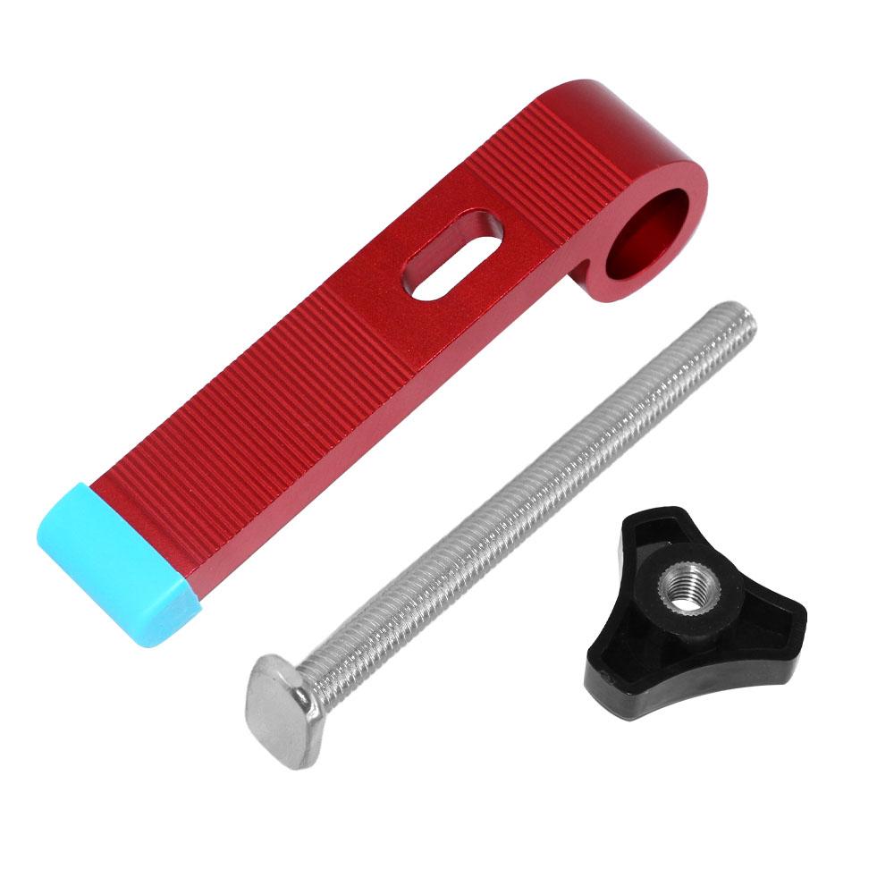 

T Track Hold Down Clamp - Universal T-Track Clamps Aluminum Alloy Clamping Block Woodworking Joint Hand Tool