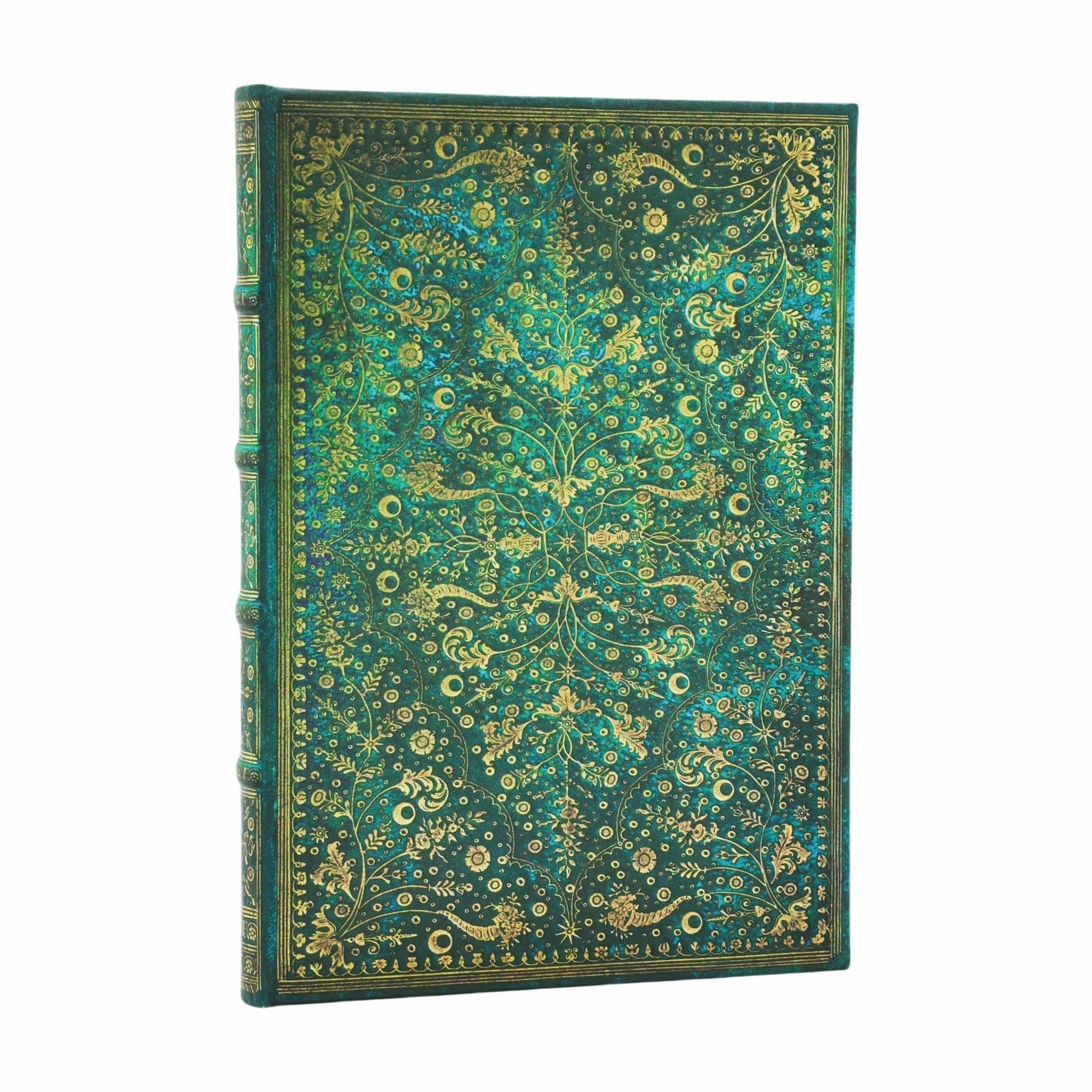 Paperblanks Hardcover Notebook, Emerald Flower, Midi B6, Ruled, PB1315-1