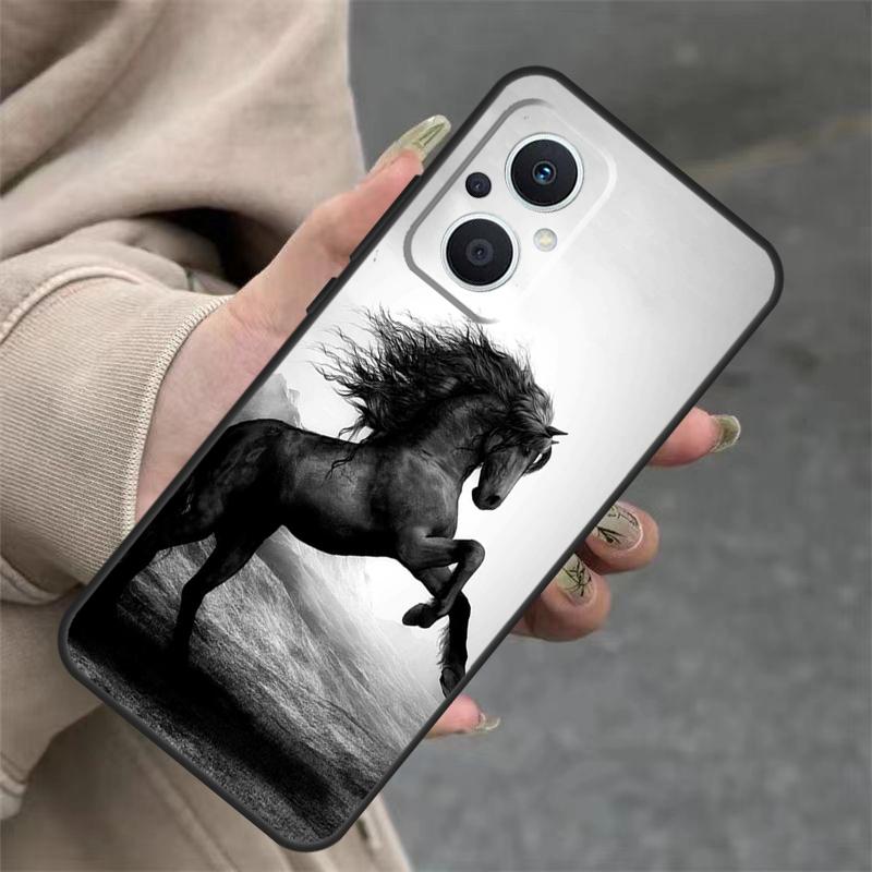 Horses Running Case For OPPO Reno 7 8 Lite 6 5 4 11F 10 Pro 8T 5Z 4Z OPPO Find X6 Pro X2 Neo X3 X5 Lite