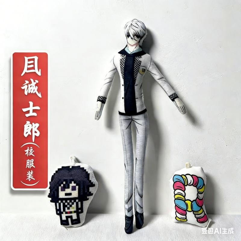 Blue Lock Reo Mikage Cosplay Pluche Pop Handgemaakt Draad Skelet Gevuld Speelgoed Actiefiguur Kamer Decoratie Halloween Prop Cadeau 30CM