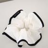 VILLA DE SILK Silk Organza Fine Line Scrunchie