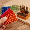 High Elasticity Bit Holder PVC Screwdriver Drill Bit Organizer Hex Shank Organizer  6.35MM Shank
