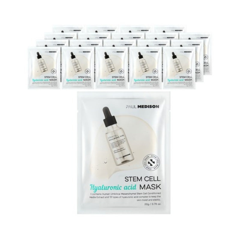 Paul Medison Stem Cell Hyaluronic Acid Mask Pack 20g*10ea/20ea