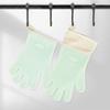 Five-Finger Extended Silicone Oven Microwave Gloves High Temperature Resistant Non-Slip Kitchen Baking Insulation Gloves
