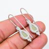Prehnite Gemstone Handmade Solid 925 Solid Sterling Silver Jewelry Anniversary Earrings For Her