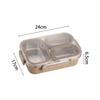 Anti Smell Lunch Box Heat Preservation Lock Fresh Student Office