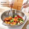 WUHE 30cm Non-stick Multi-layer Steel Wok with Lid