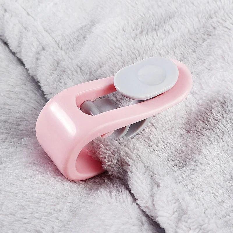 Hanger Clothes Pegs Anti-slip Quilt Clip Sheet Holder Laundry Basket Bed Accessories Plastic Home Assembly Closet for Clothes