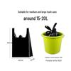 Changbaosen Black T-Shirt Style Thickened Trash Bags
