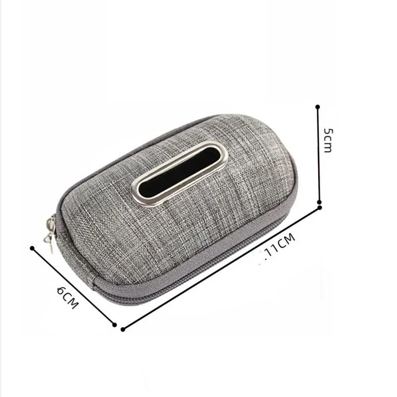 Portable Pet Dog Poop Bag Dispenser Pick-Up Bags Holder With Rope Cleaning Waste Garbage Bag Organizer