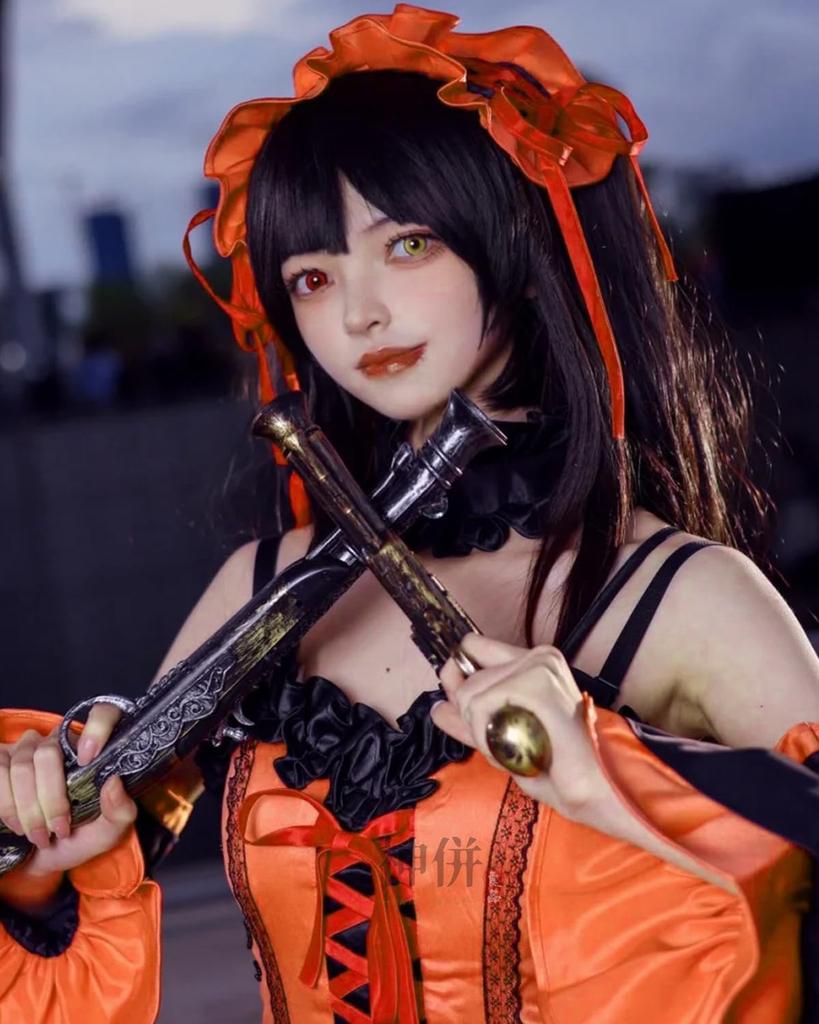 Kurumi Tokisaki Cosplay En Kötü Randevu A Live Cosplay Kostümü Okul ve Sahne Kıyafeti İçin Tokisaki Peruk Boyutu [Mükemmel Kalite] Peruk, Ruh, Yetişkinler,