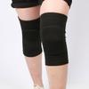 One Pair Sports Kneepad Anti Collision and Anti Skid with Sponge Cover Compression Knee Sleeve for Dance Black M