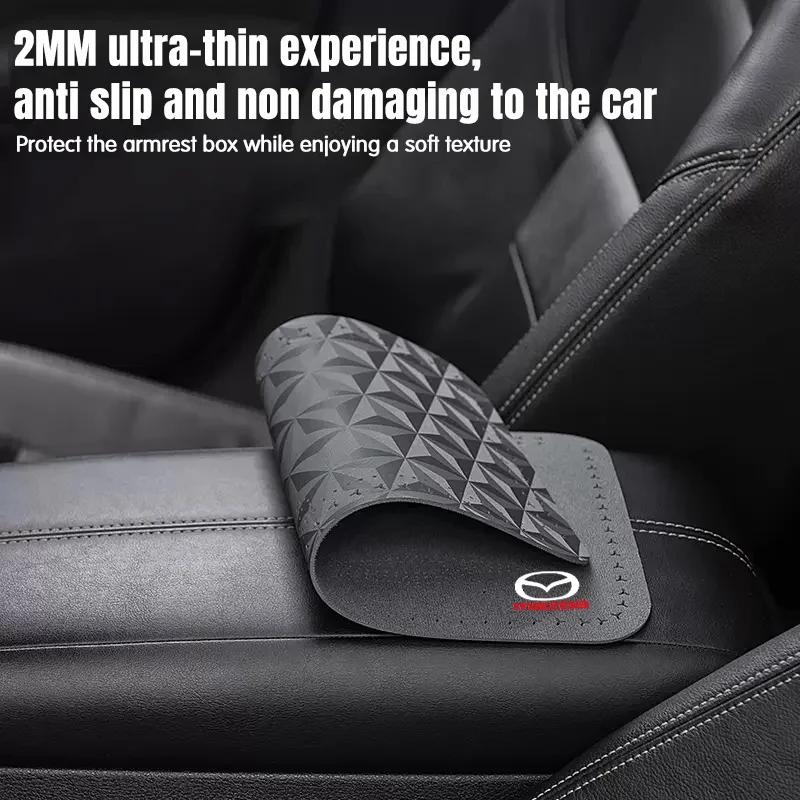 2025 Horký Chránič Podloketní Opěrky Autosedačky Polštářek Kryt Úložného Boxu Pro Mazda 2 3 6 5 Atenza CX3 CX5 MX5 CX7 Axela CX30 CX90 C