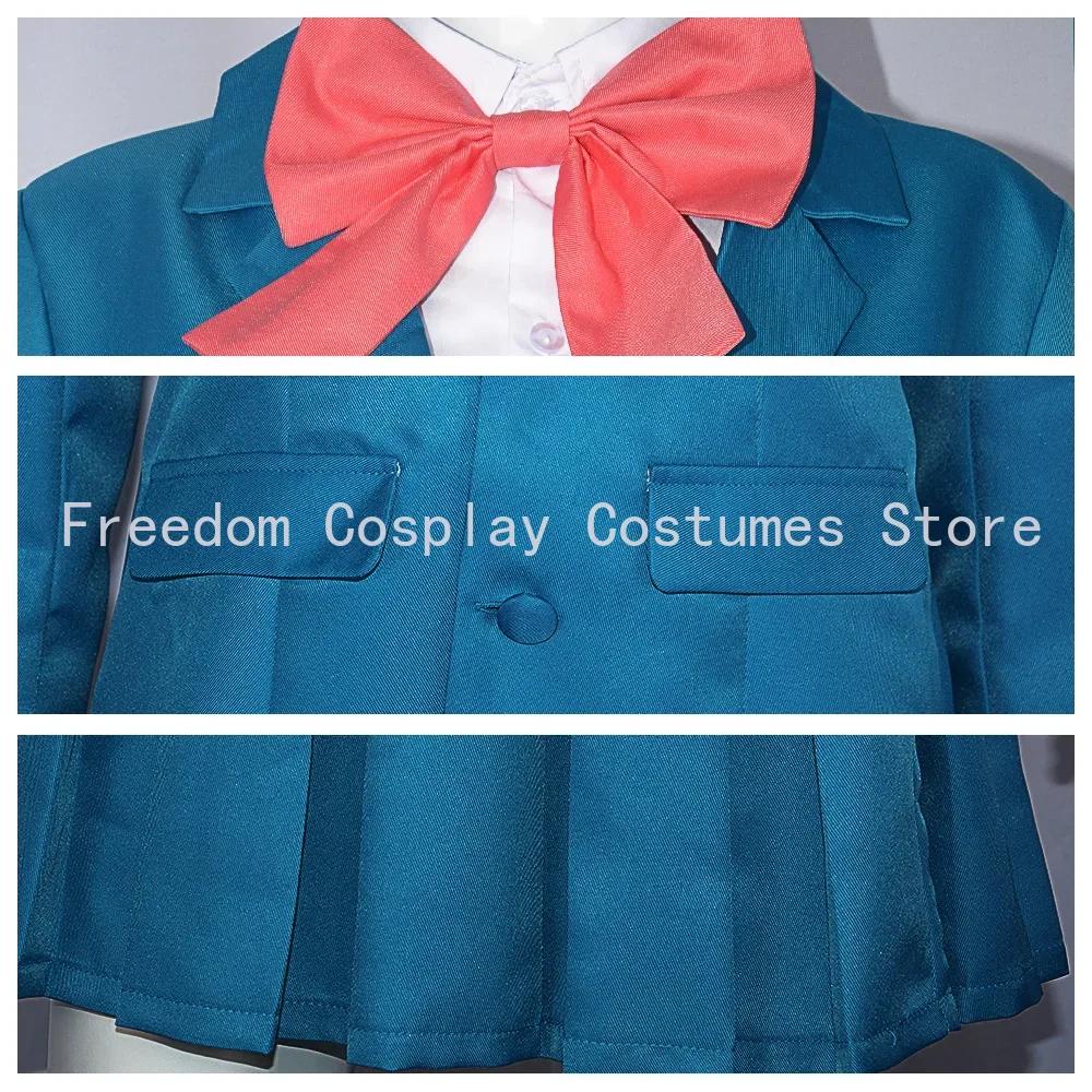 Anime Kimi ni Todoke Od tebe k mně Sawako Kuronuma Cosplay Kostým Plná Sada, JK Školní Uniforma Sako Sukně Košile Mašle