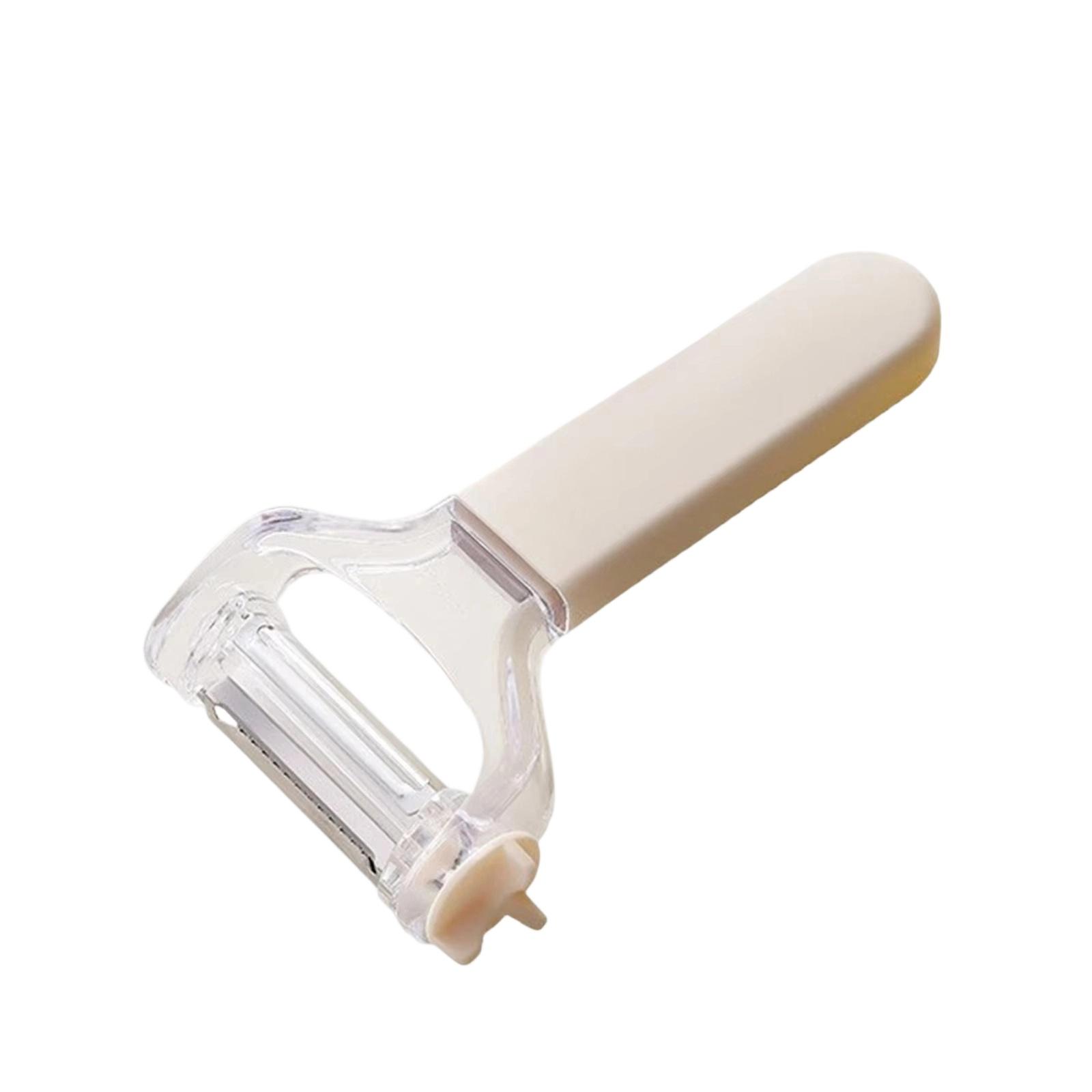 

3 in 1 Multifunctional Peeler Potato Peeling Knife Kitchen Tool Vegetable Fruit Peeler for Home Dormitory Use one size бежевый