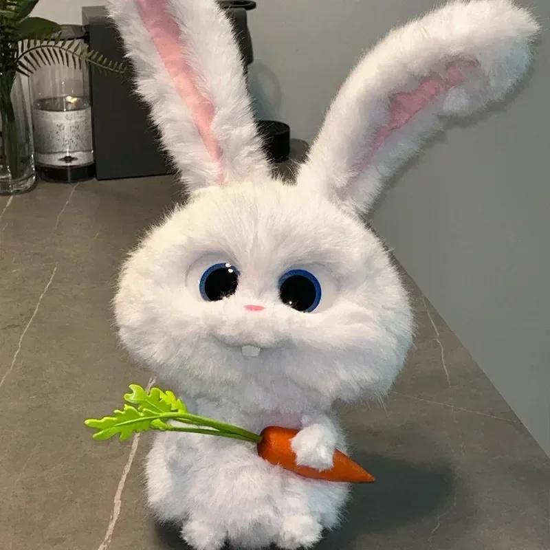 30Cm -Cartoon Plush Doll The Secret Life Of Pets Cute Rabbit Leader Birthday Holiday Gift Girls Room Decor
